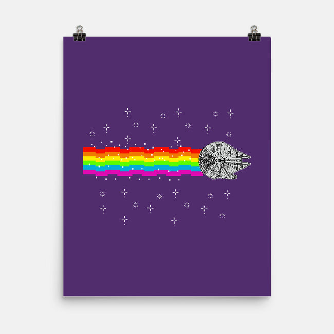 Nyan Falcon-None-Matte-Poster-kharmazero