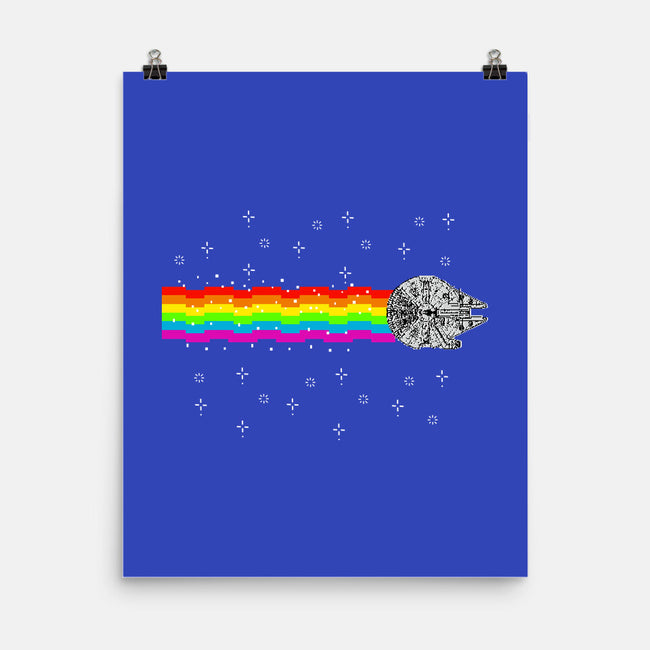 Nyan Falcon-None-Matte-Poster-kharmazero