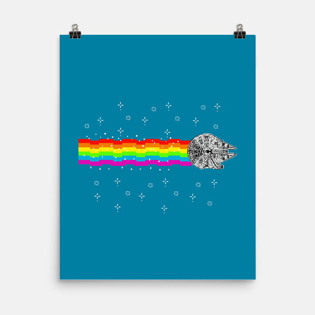 Nyan Falcon-None-Matte-Poster-kharmazero