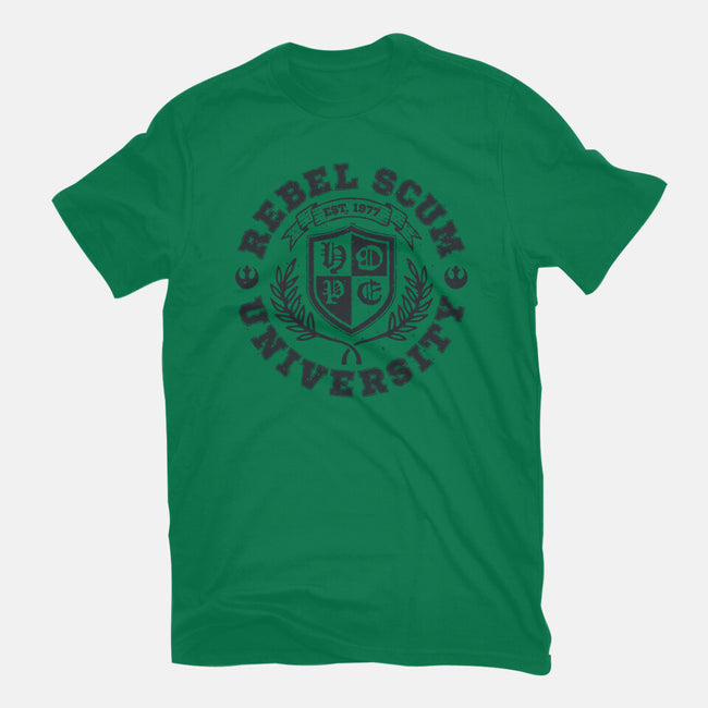Rebel Scum University-Womens-Fitted-Tee-teesgeex