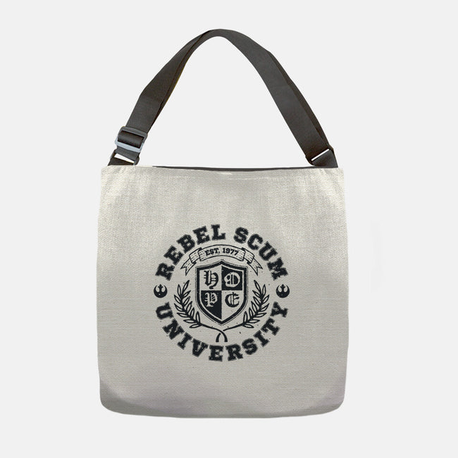 Rebel Scum University-None-Adjustable Tote-Bag-teesgeex