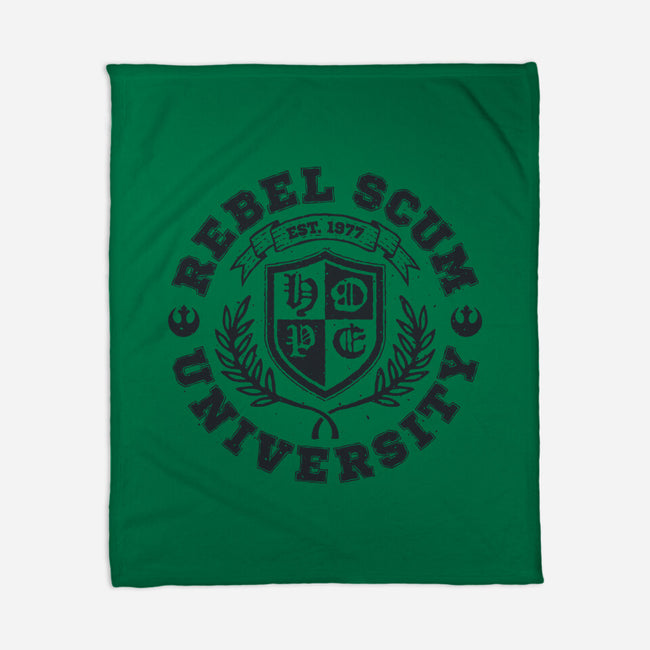 Rebel Scum University-None-Fleece-Blanket-teesgeex