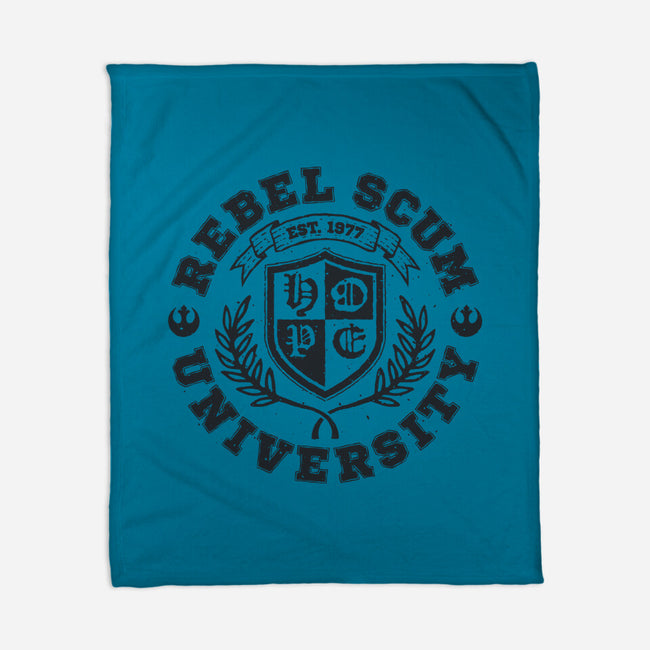 Rebel Scum University-None-Fleece-Blanket-teesgeex