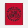 Rebel Scum University-None-Stretched-Canvas-teesgeex