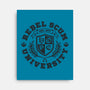 Rebel Scum University-None-Stretched-Canvas-teesgeex