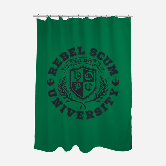 Rebel Scum University-None-Polyester-Shower Curtain-teesgeex