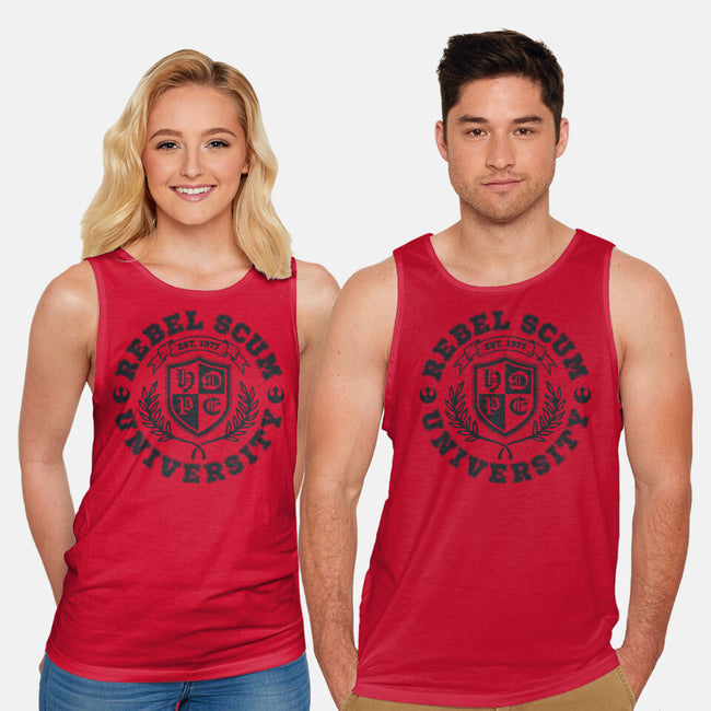Rebel Scum University-Unisex-Basic-Tank-teesgeex