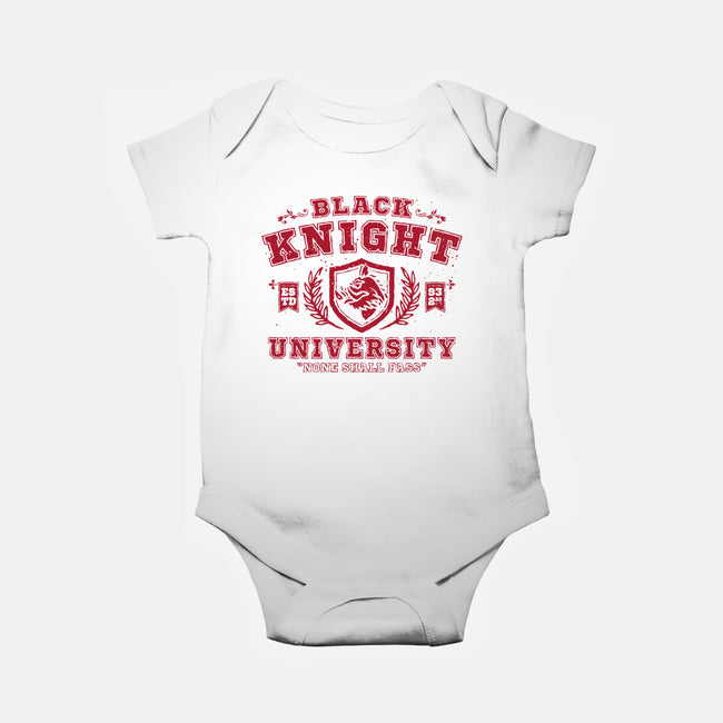 Black Knight University-Baby-Basic-Onesie-teesgeex