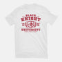 Black Knight University-Womens-Basic-Tee-teesgeex
