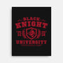 Black Knight University-None-Stretched-Canvas-teesgeex