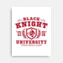 Black Knight University-None-Stretched-Canvas-teesgeex