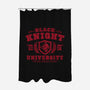 Black Knight University-None-Polyester-Shower Curtain-teesgeex