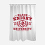 Black Knight University-None-Polyester-Shower Curtain-teesgeex