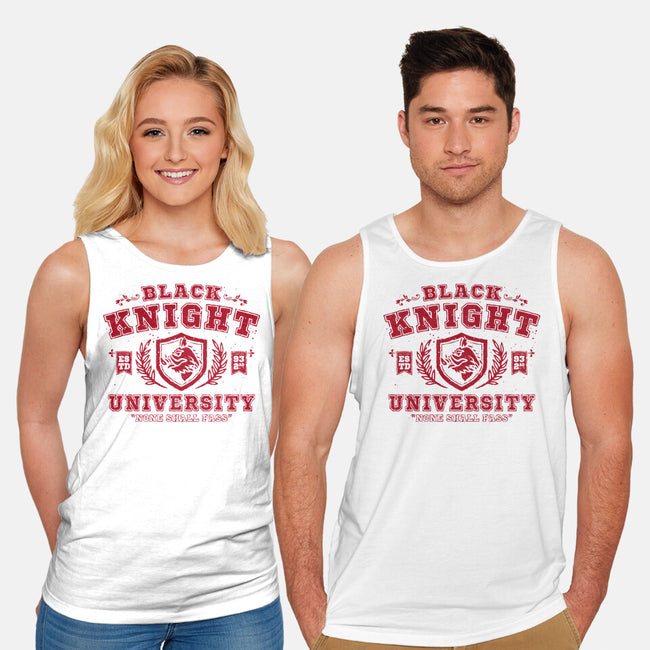 Black Knight University-Unisex-Basic-Tank-teesgeex
