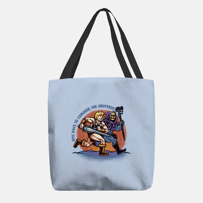 Epic Race-None-Basic Tote-Bag-glitchygorilla