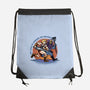 Epic Race-None-Drawstring-Bag-glitchygorilla