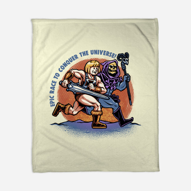 Epic Race-None-Fleece-Blanket-glitchygorilla