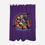 Epic Race-None-Polyester-Shower Curtain-glitchygorilla