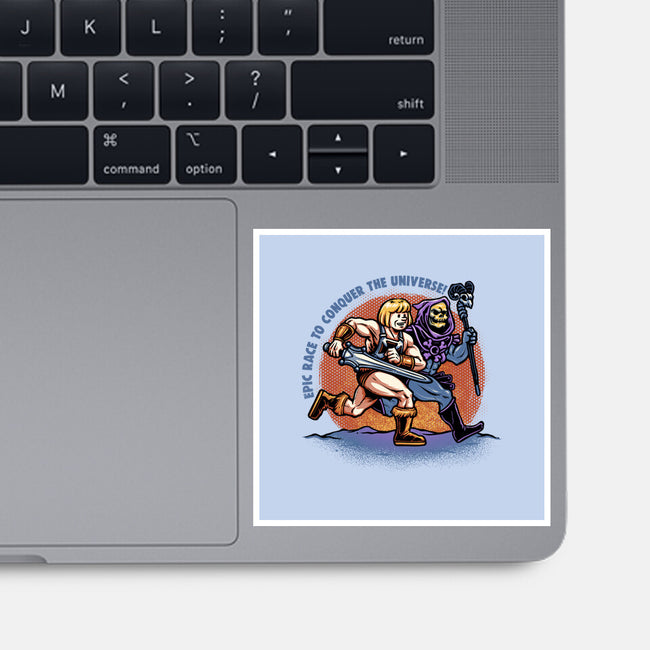 Epic Race-None-Glossy-Sticker-glitchygorilla