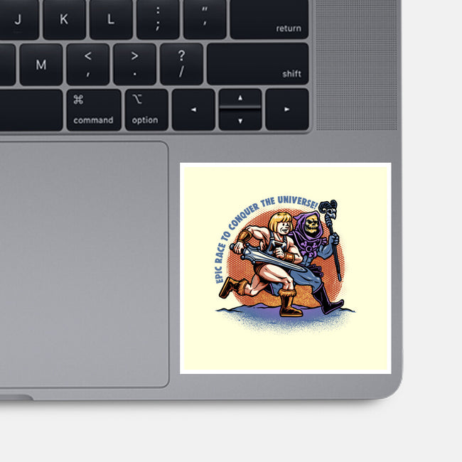 Epic Race-None-Glossy-Sticker-glitchygorilla