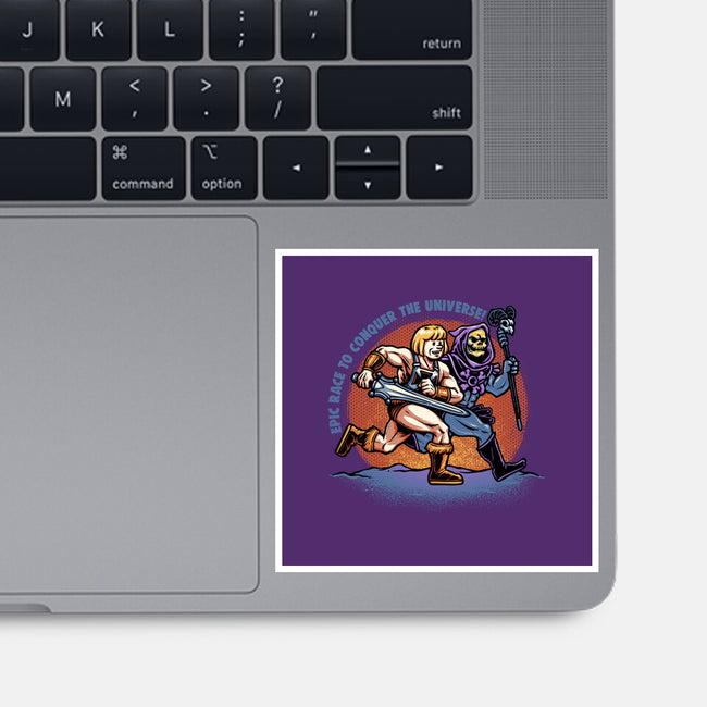Epic Race-None-Glossy-Sticker-glitchygorilla
