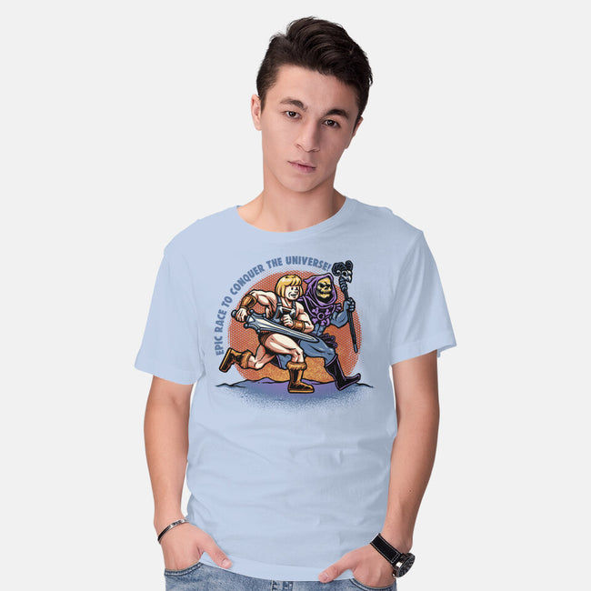 Epic Race-Mens-Basic-Tee-glitchygorilla