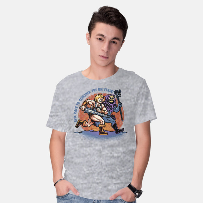 Epic Race-Mens-Basic-Tee-glitchygorilla