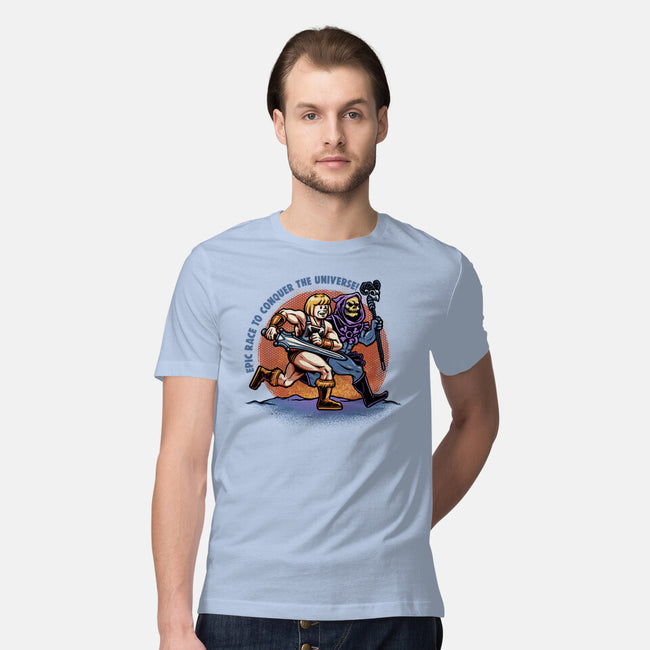 Epic Race-Mens-Premium-Tee-glitchygorilla