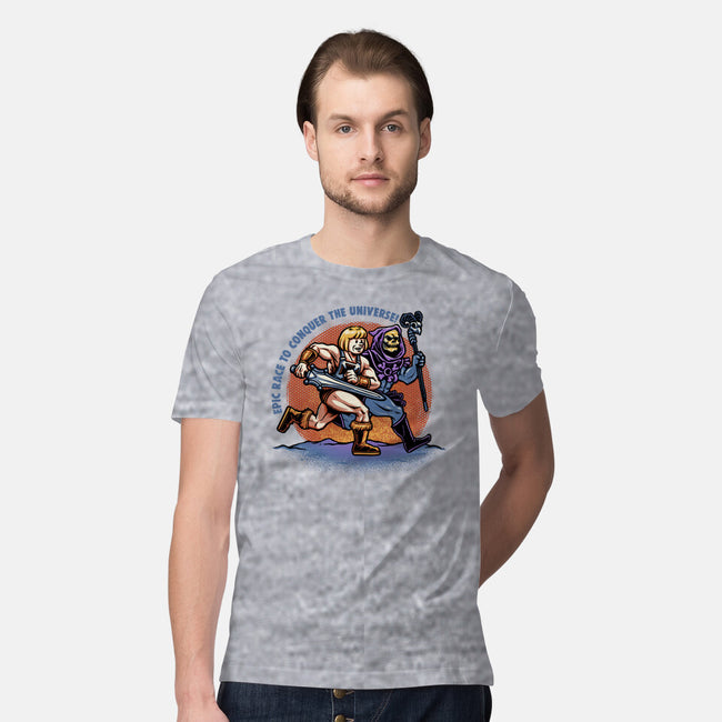 Epic Race-Mens-Premium-Tee-glitchygorilla