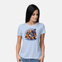 Epic Race-Womens-Basic-Tee-glitchygorilla