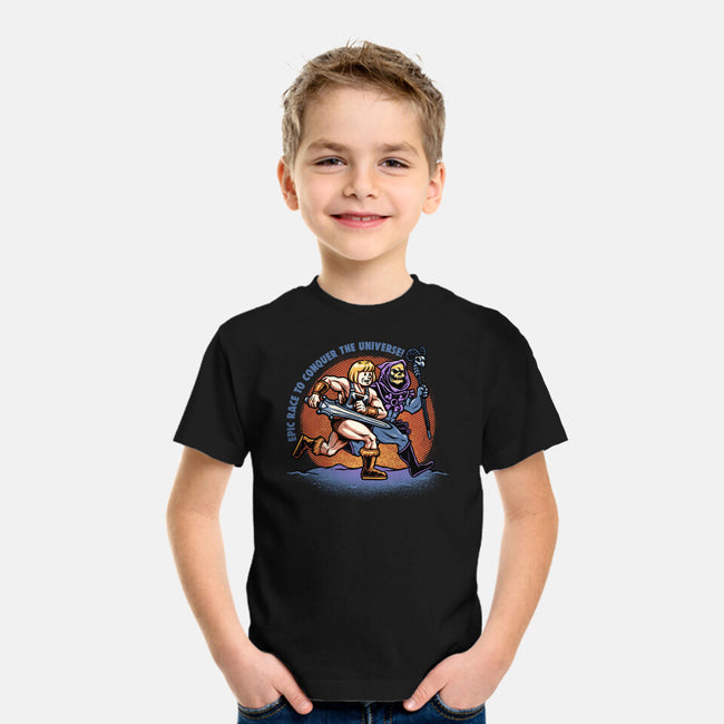 Epic Race-Youth-Basic-Tee-glitchygorilla