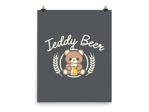 Cute Teddy Beer