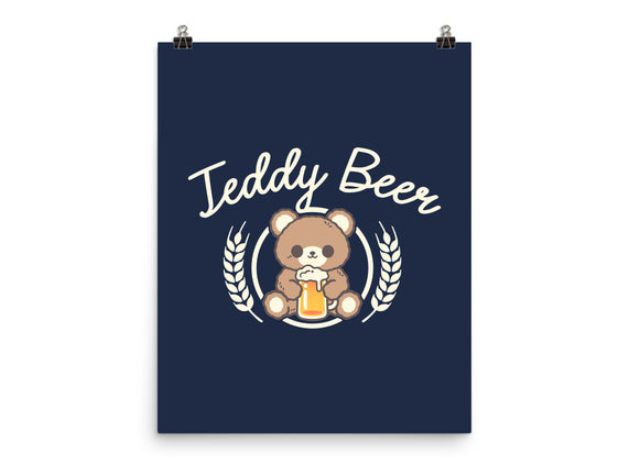 Cute Teddy Beer