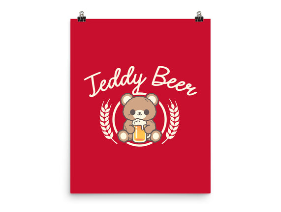 Cute Teddy Beer