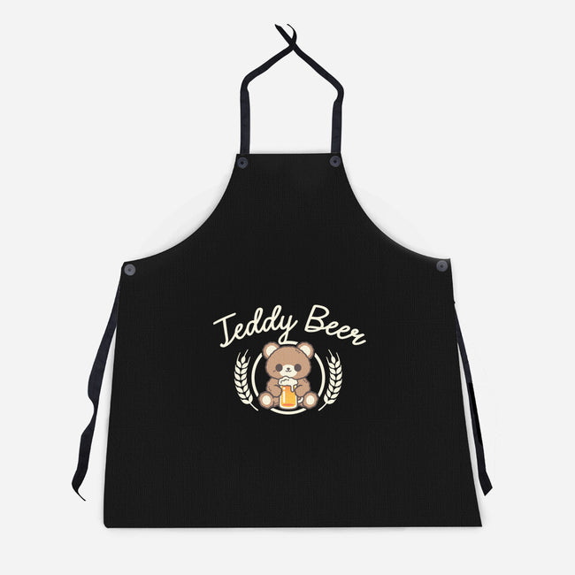 Cute Teddy Beer-Unisex-Kitchen-Apron-NemiMakeit