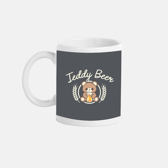 Cute Teddy Beer-None-Mug-Drinkware-NemiMakeit