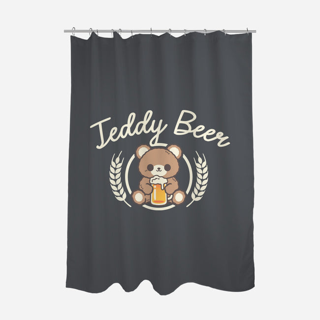 Cute Teddy Beer-None-Polyester-Shower Curtain-NemiMakeit