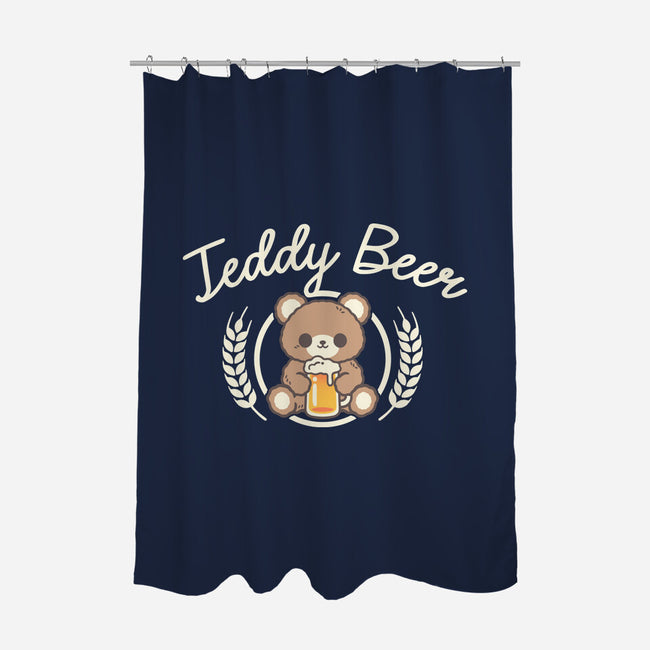 Cute Teddy Beer-None-Polyester-Shower Curtain-NemiMakeit