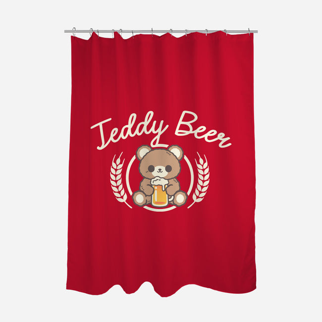 Cute Teddy Beer-None-Polyester-Shower Curtain-NemiMakeit