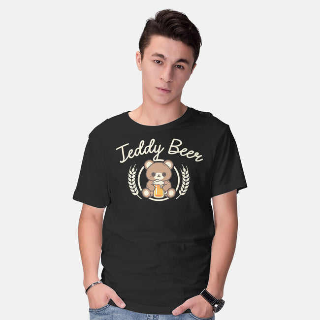 Cute Teddy Beer-Mens-Basic-Tee-NemiMakeit