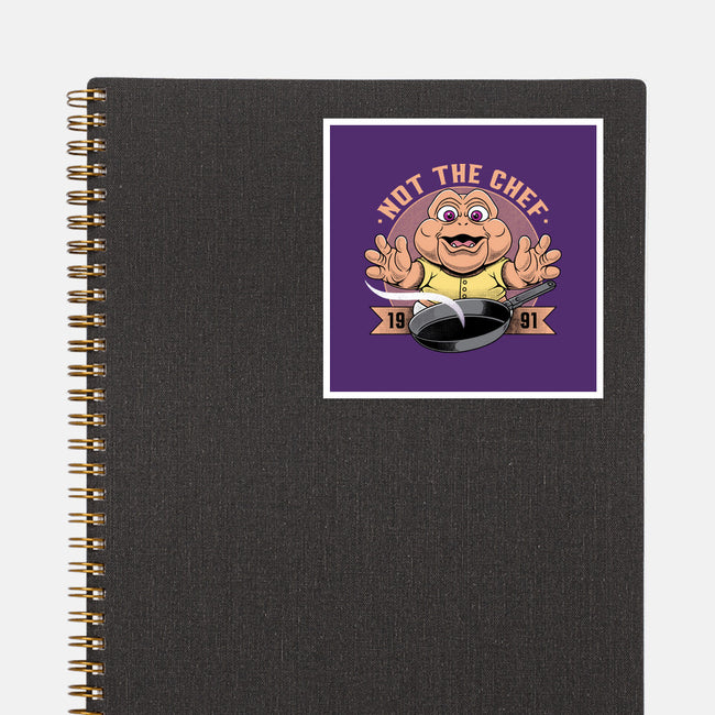 Not The Chef-None-Glossy-Sticker-Alundrart