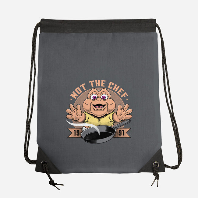 Not The Chef-None-Drawstring-Bag-Alundrart
