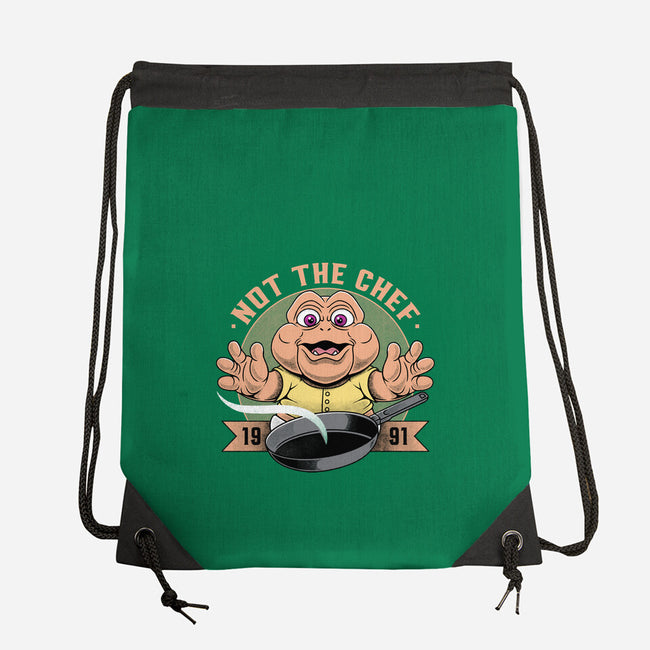 Not The Chef-None-Drawstring-Bag-Alundrart
