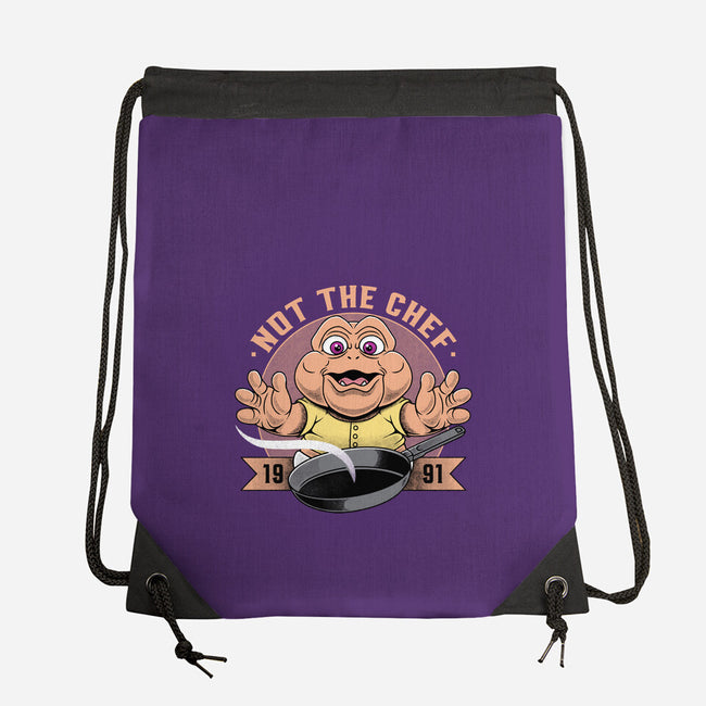 Not The Chef-None-Drawstring-Bag-Alundrart