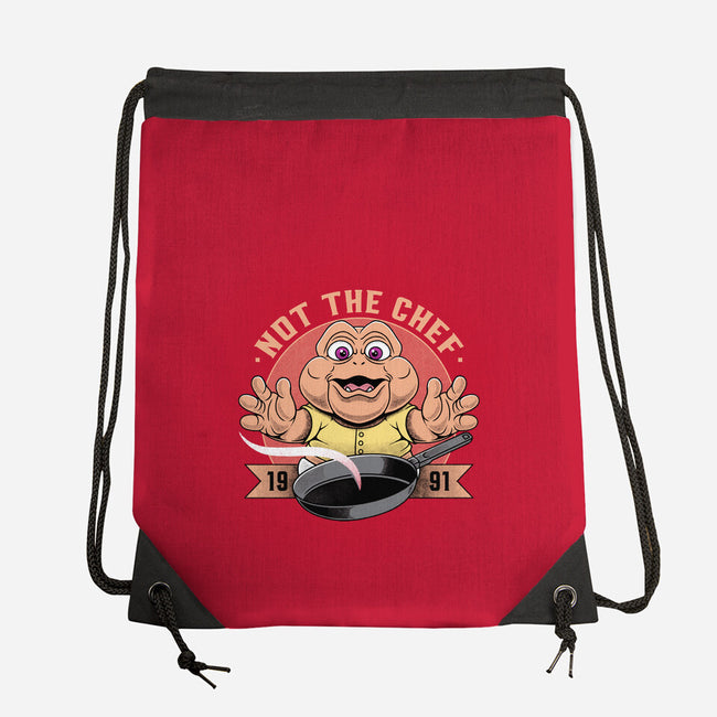 Not The Chef-None-Drawstring-Bag-Alundrart