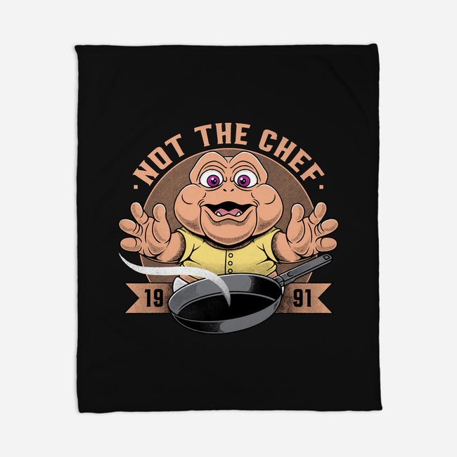 Not The Chef-None-Fleece-Blanket-Alundrart