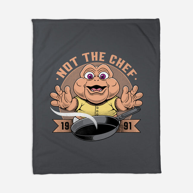 Not The Chef-None-Fleece-Blanket-Alundrart