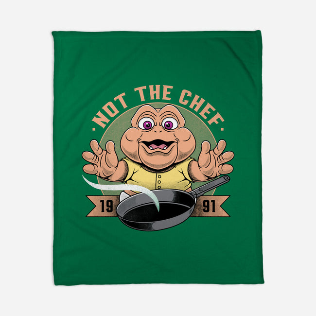 Not The Chef-None-Fleece-Blanket-Alundrart