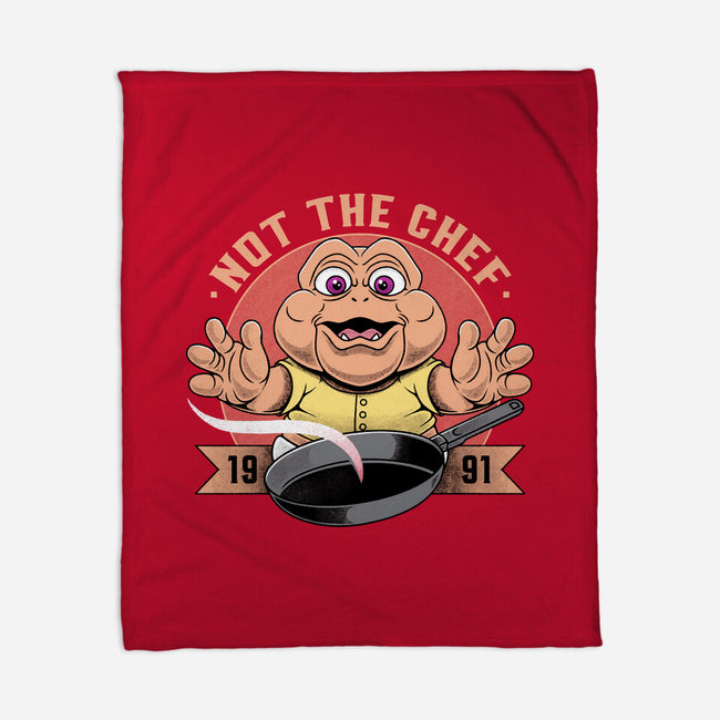 Not The Chef-None-Fleece-Blanket-Alundrart
