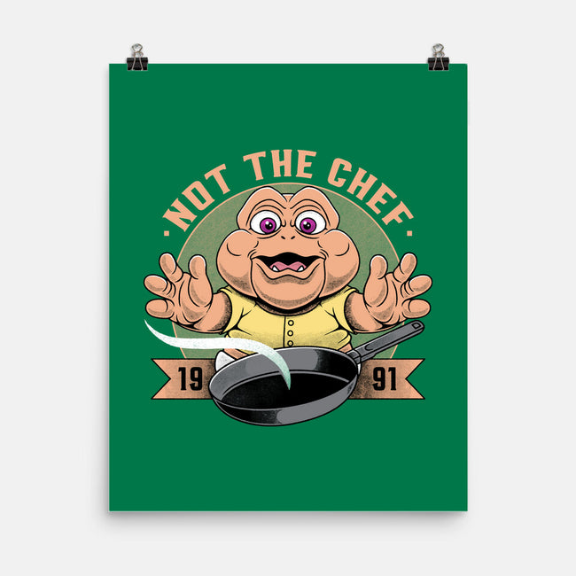 Not The Chef-None-Matte-Poster-Alundrart